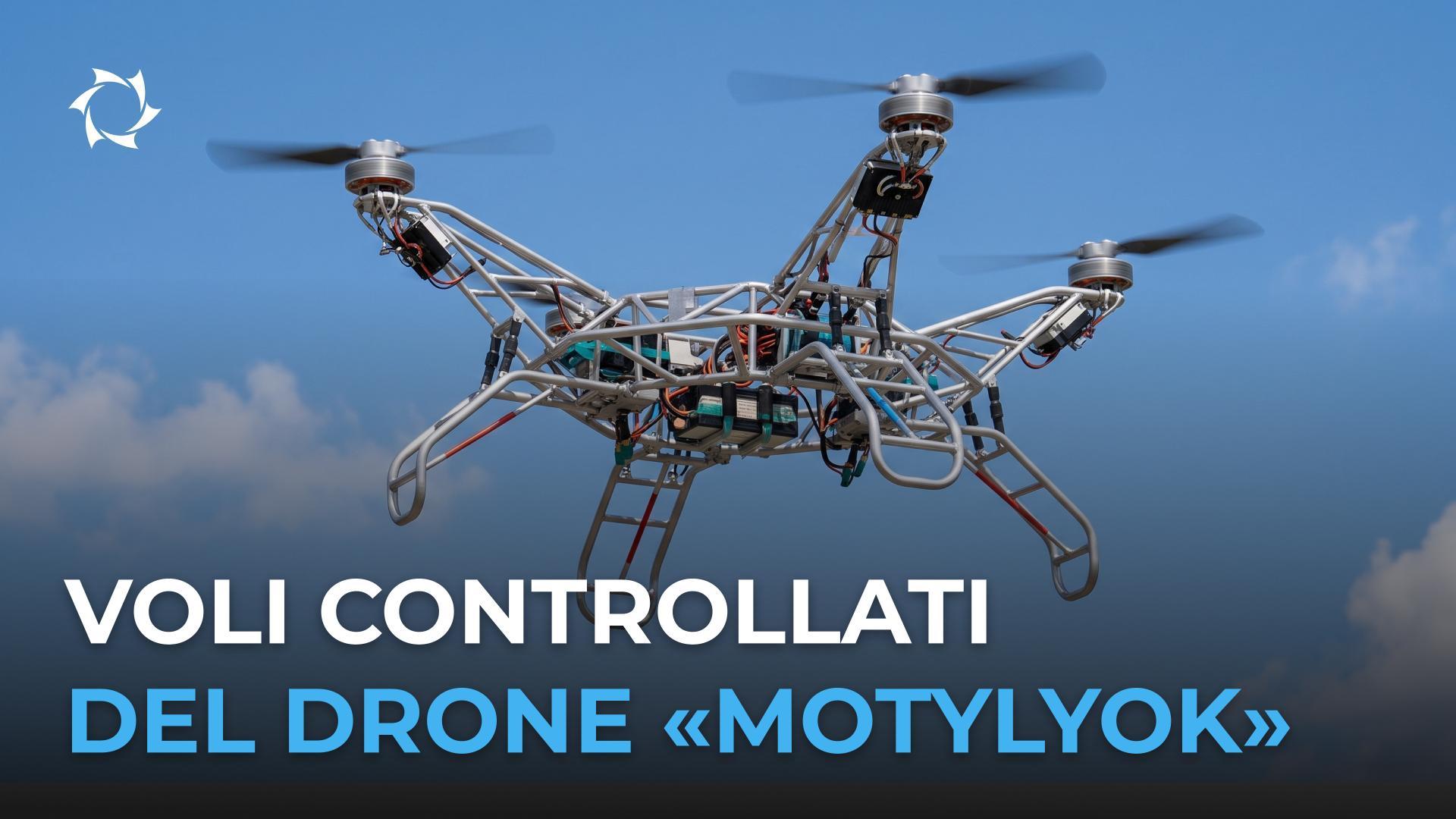 Nuovi collaudi del drone superpesante «Motylyok»