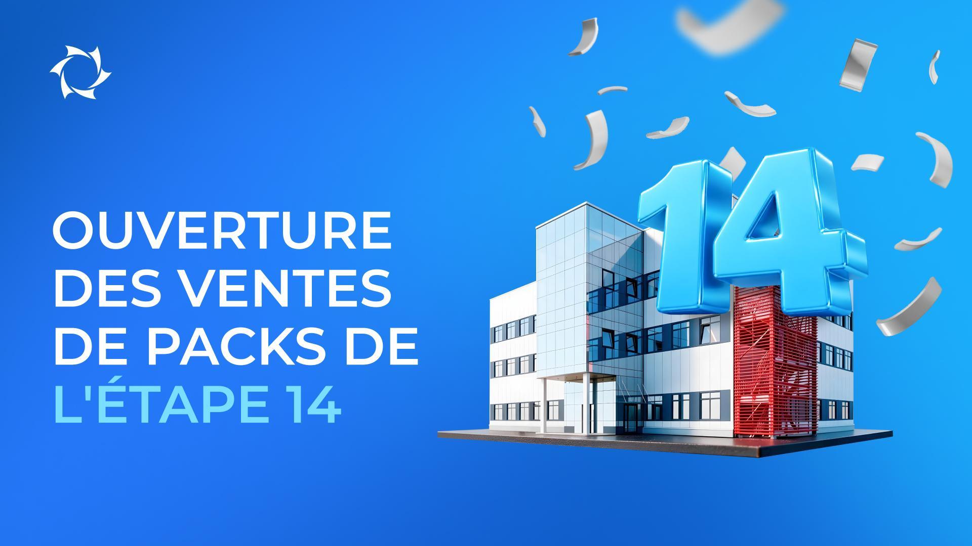 Des packs spéciaux de l'étape 14 sont maintenant en vente !