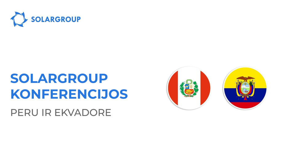 Lotynų Amerika: turne iš SOLARGROUP konferencijų tęsiasi