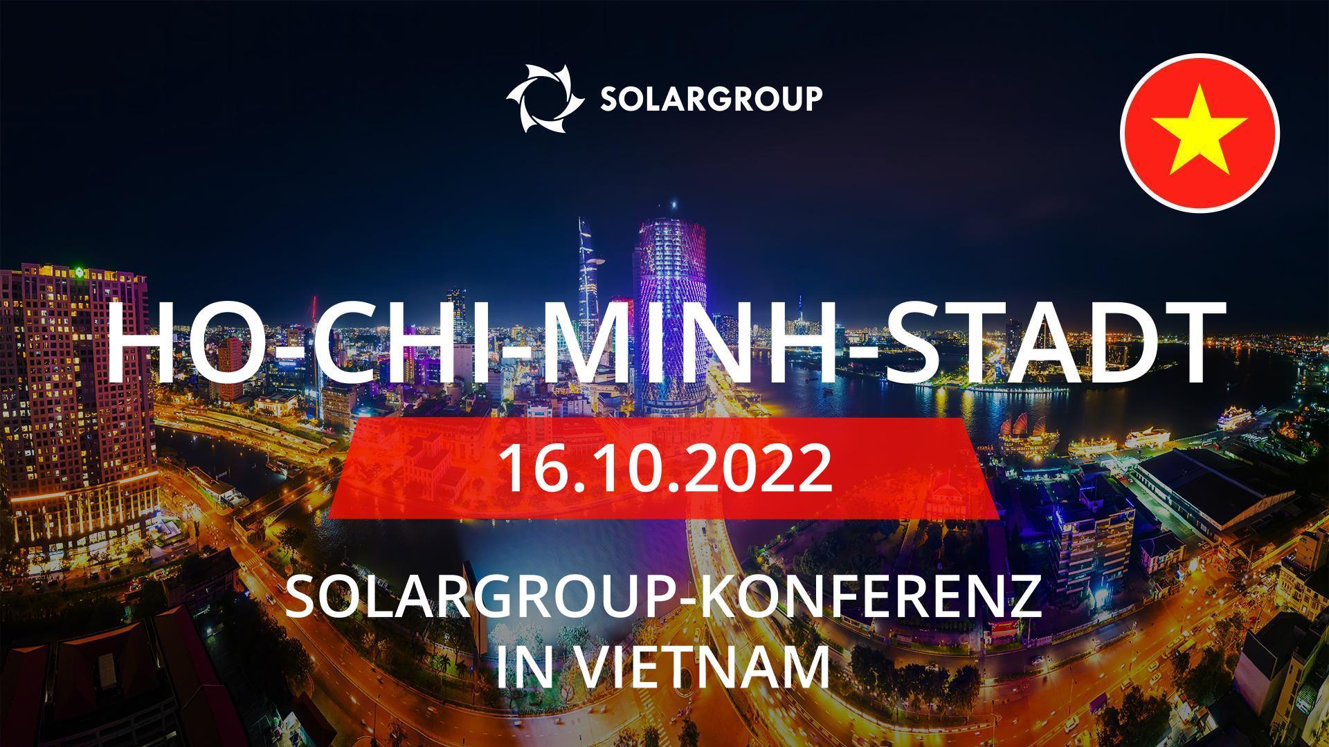 SOLARGROUP-Konferenz in Ho-Chi-Minh-Stadt
