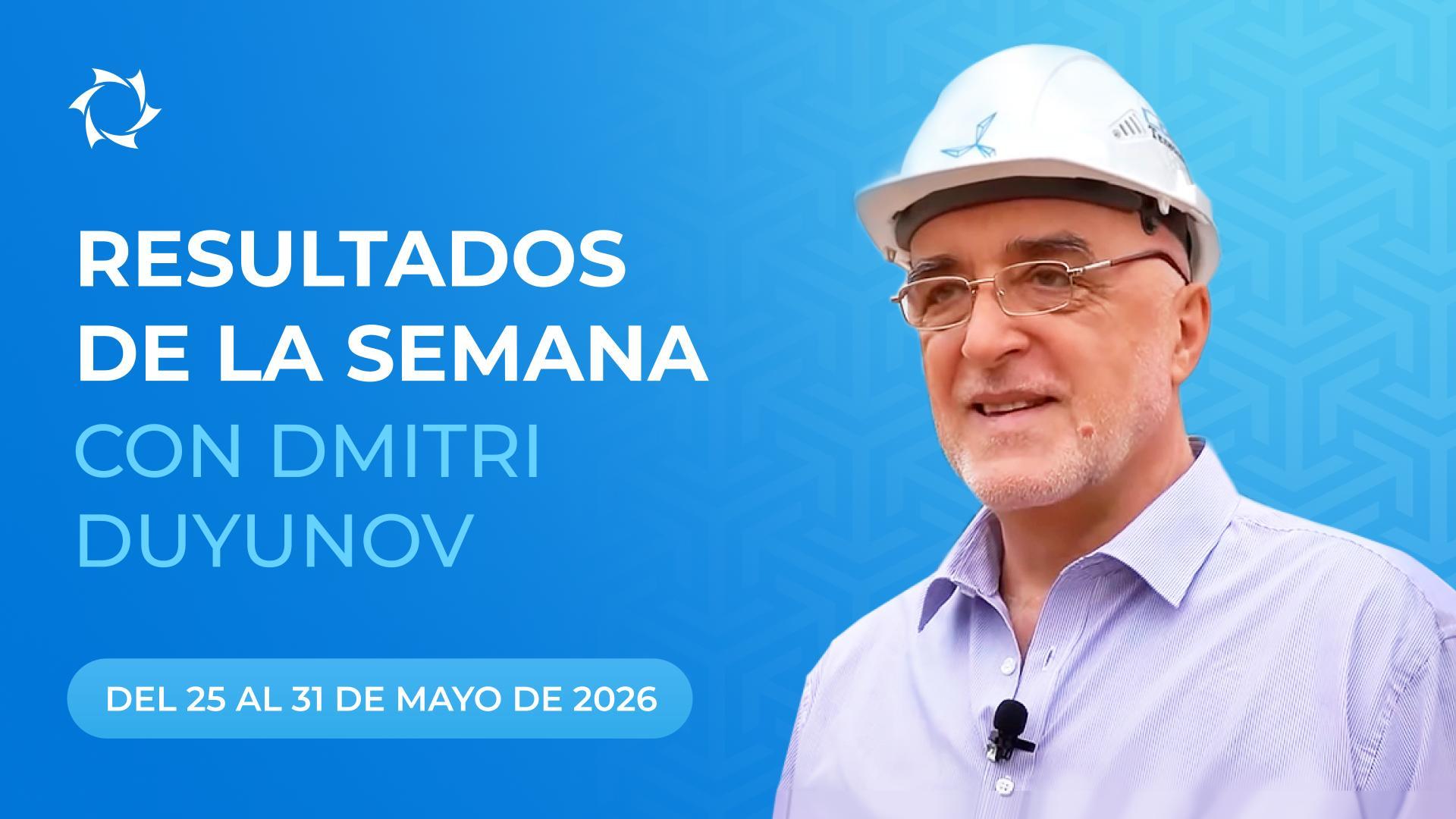 Resultados de la semana en el proyecto «Motores Duyunov»