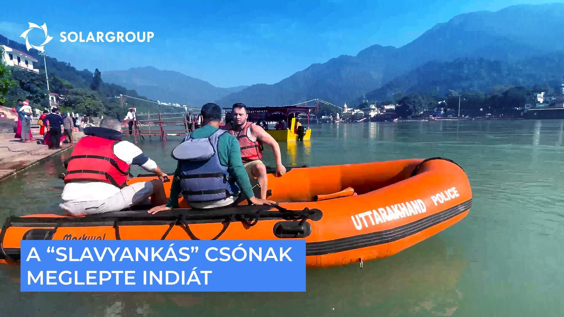 Hogyan lepte meg a „Slavyankás" csónakmotor az indiai üzletembereket