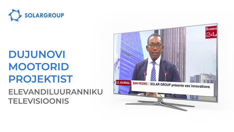 Telekanal Business 24 kajastas Dujunovi mootorid projekti