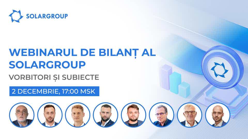 Cine a vorbit la webinarul de bilanț al anului și care au fost subiectele abordate