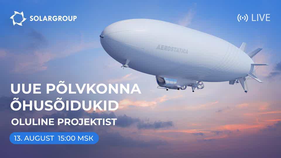 Otseülekanne uuest ettevõtte SOLARGROUP projektist