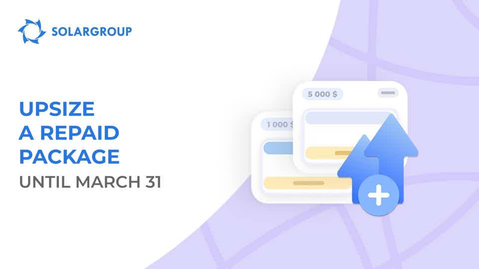 The best discount for upsizing a package!