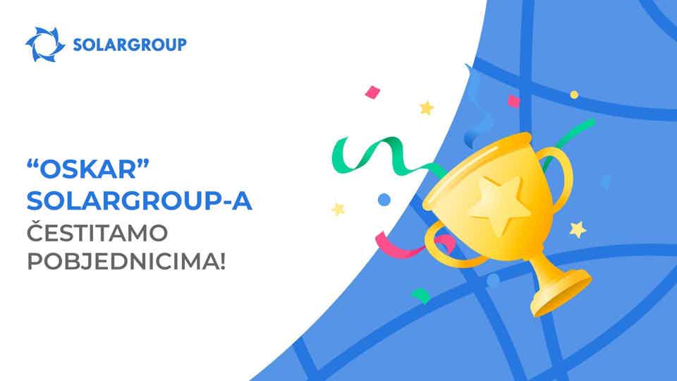 "Oskar" SOLARGROUP-a: čestitamo pobjednicima!