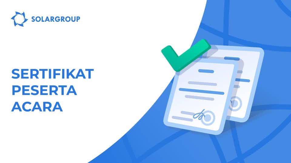 Sertifikat Anda: terima kasih telah berpartisipasi!