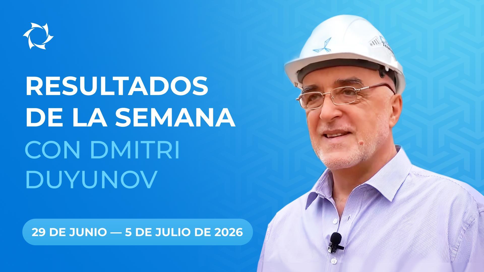 Resultados de la semana en el proyecto «Motores Duyunov»