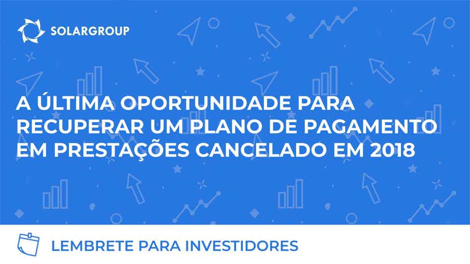 Regresse rapidamente ao projeto nas condições mais lucrativas