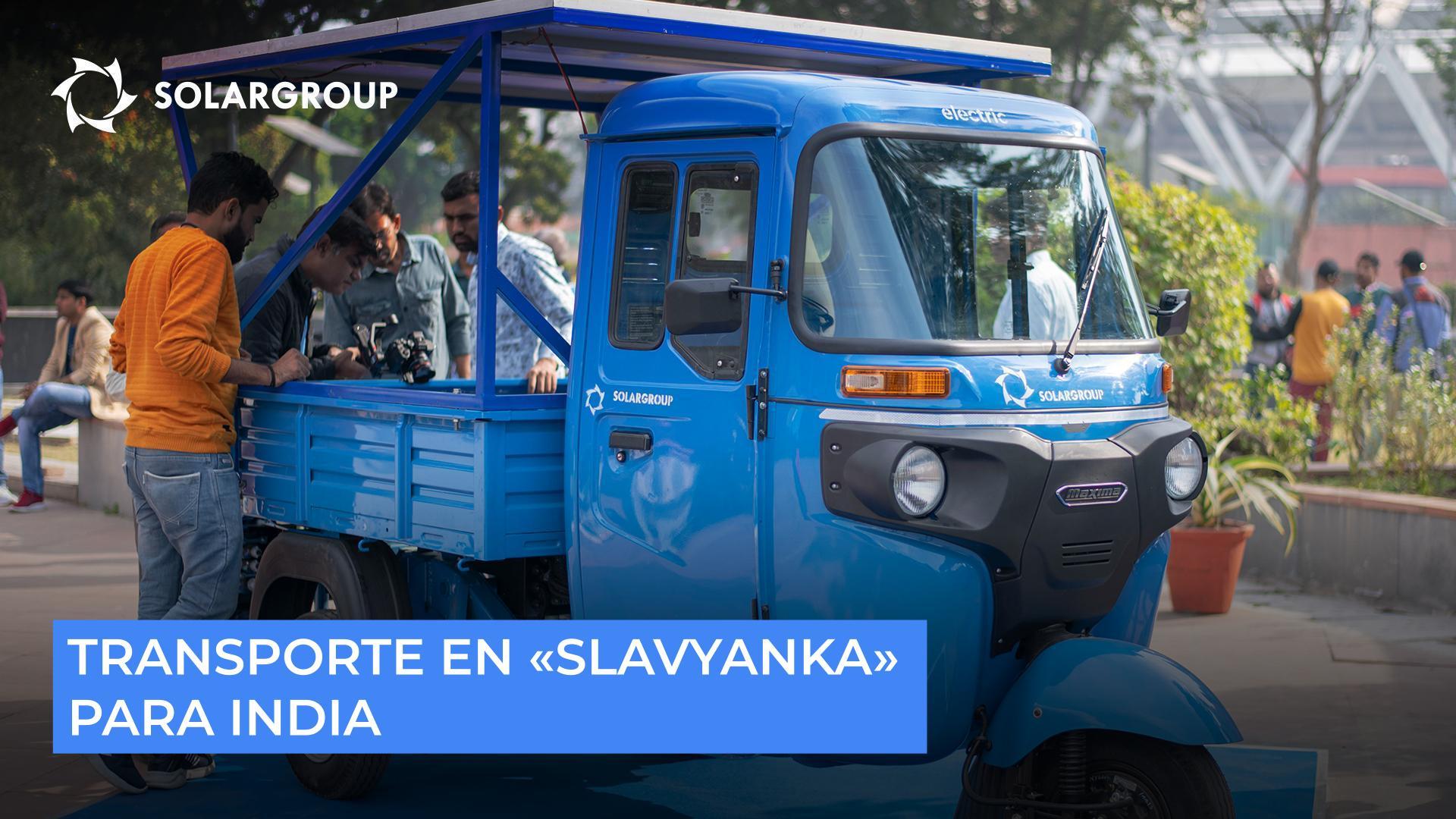 Transporte en "Slavyanka" para la India