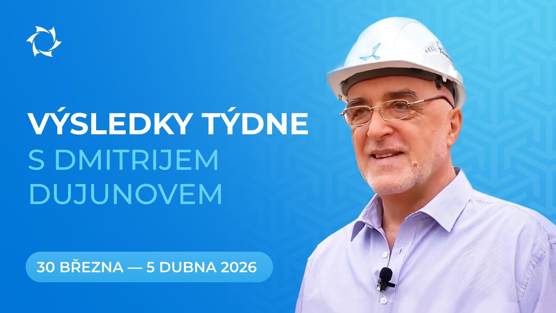 Souhrn týdne v projektu «Motory Dujunova»