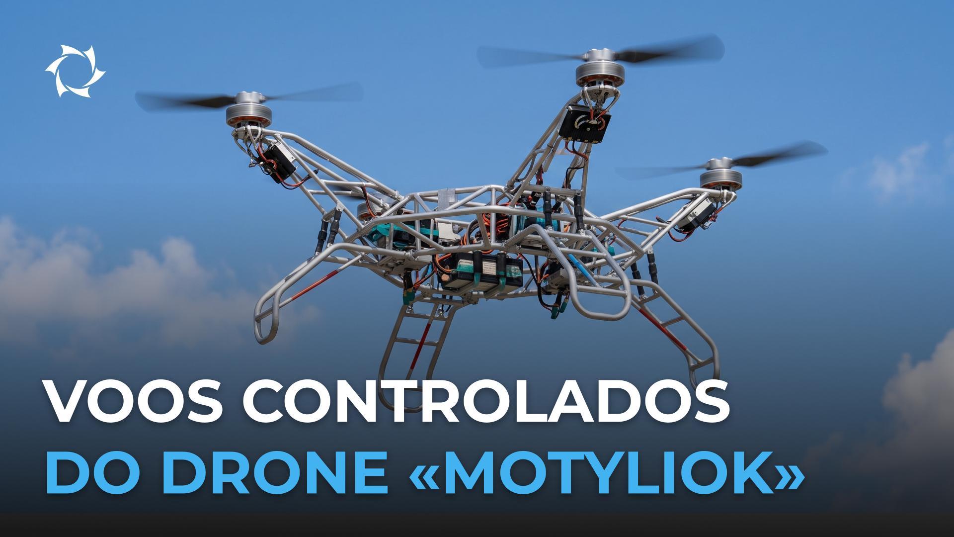 Novos ensaios do drone superpesado «Motyliok»