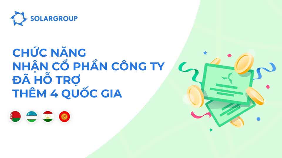 Ra mắt chức năng cho Belarus, Uzbekistan, Tajikistan và Kyrgyzstan