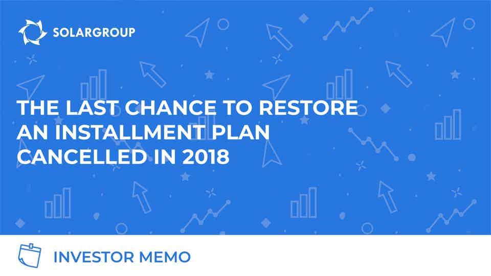 Hurry back to the project on the most beneficial conditions