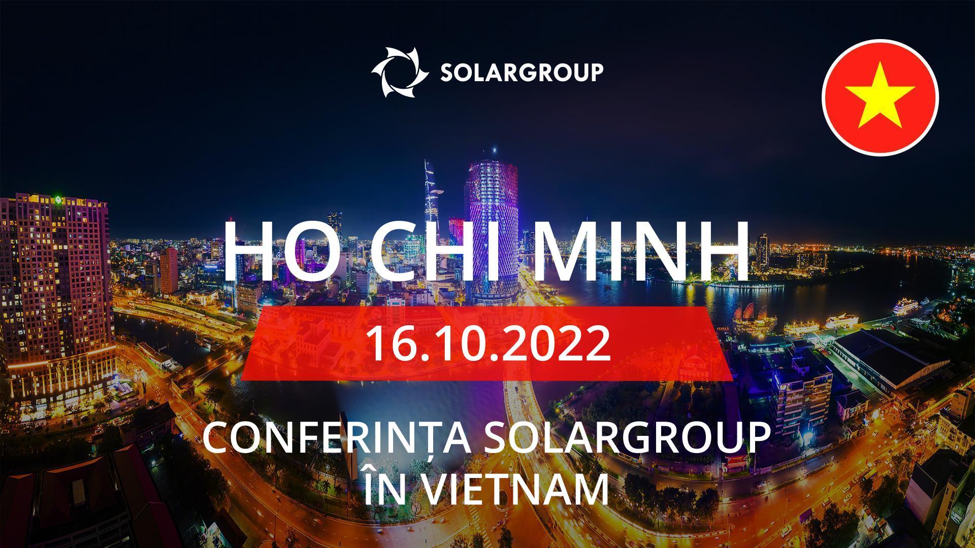 Conferința SOLARGROUP la Ho Chi Minh