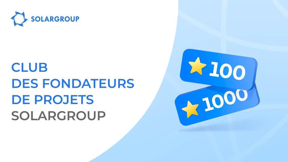 Augmentation du Club 100 et du Club 1 000 !
