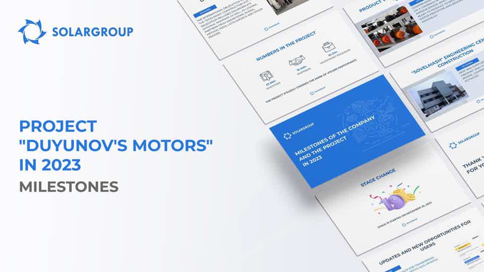 Milestones of 2023 in presentation format