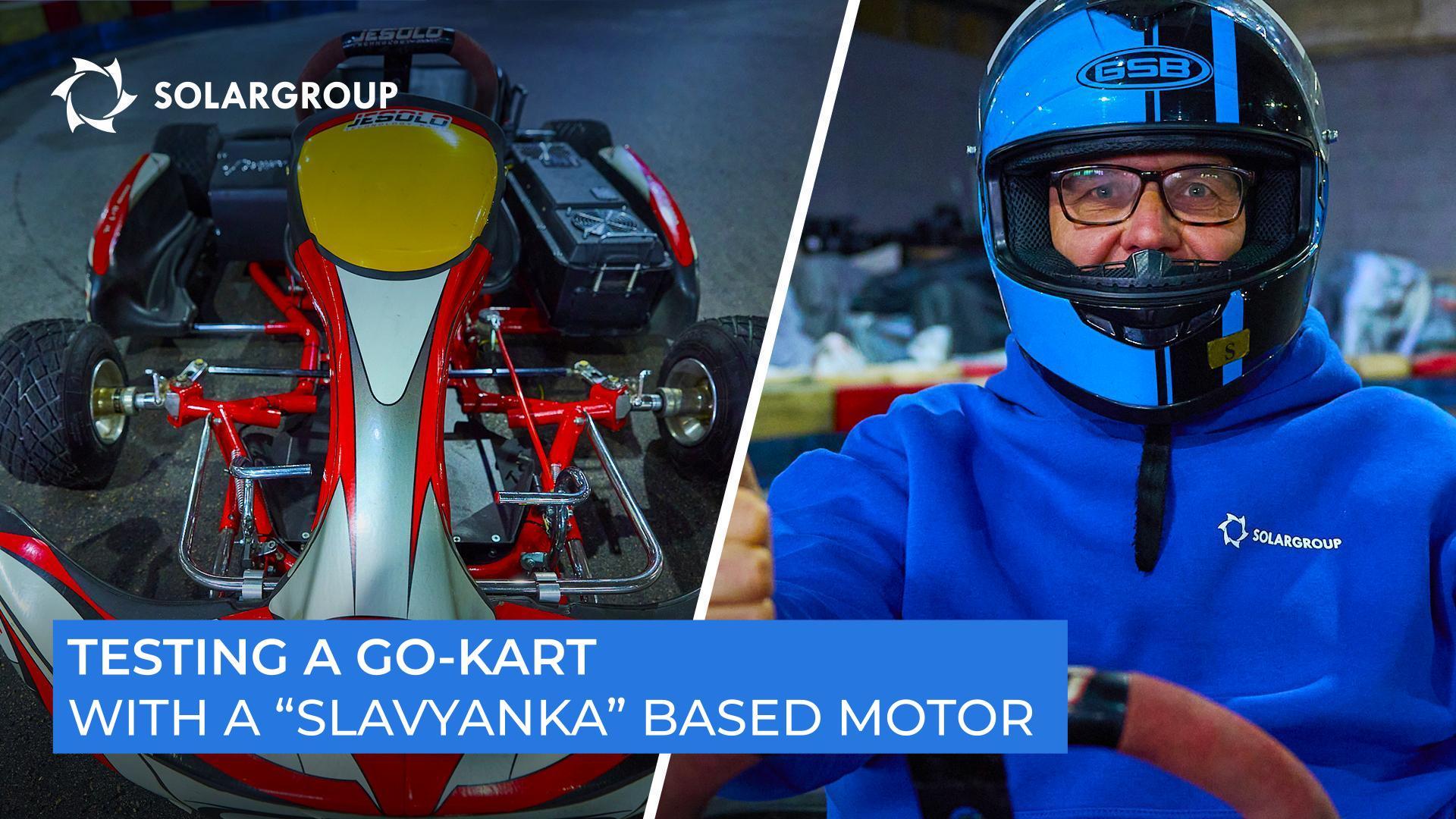 "This is the real future of electric go-karting!"
