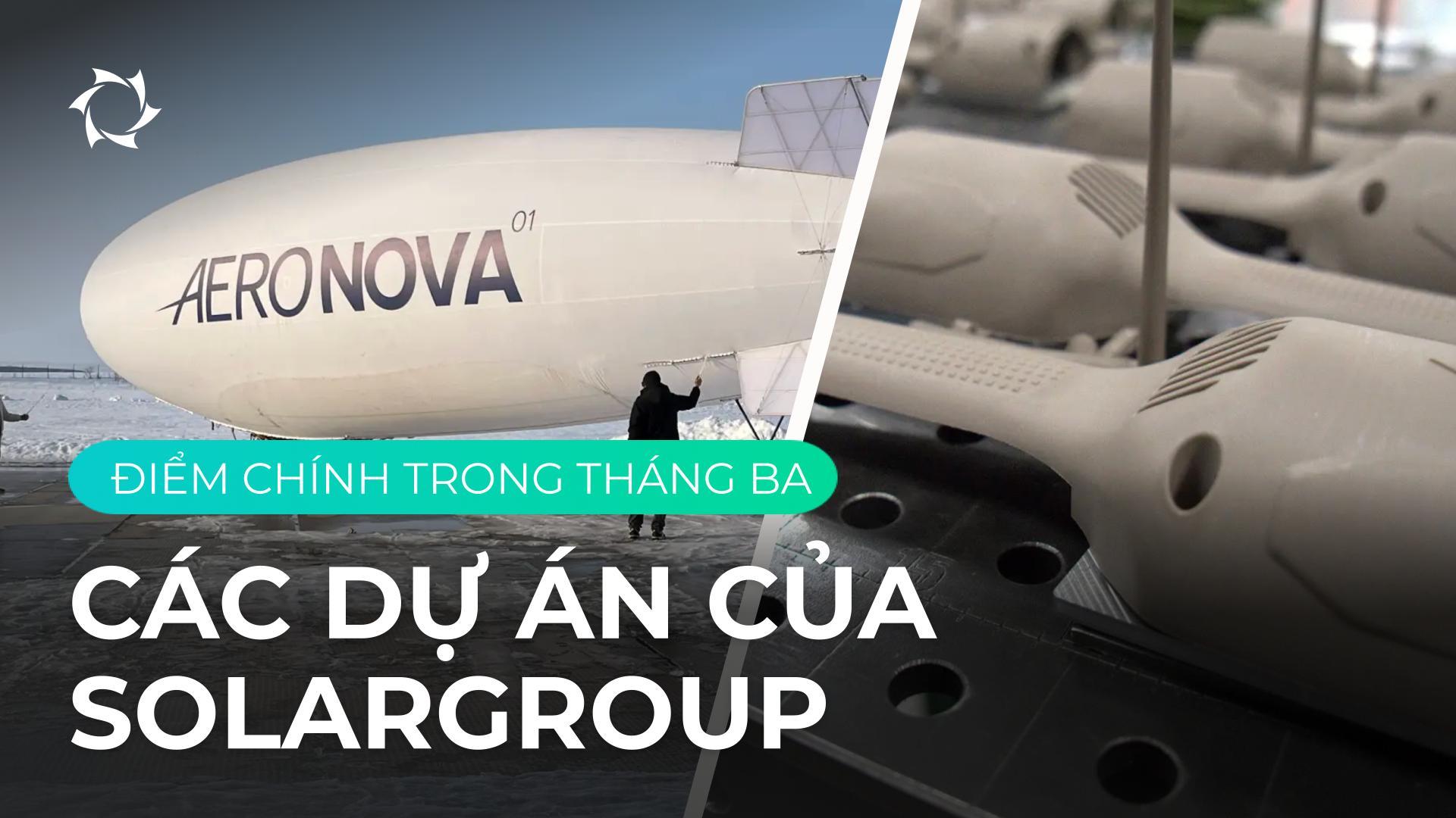 Tăng tốc sản xuất và giấy phép nhà nước: tháng ba trong các dự án SOLARGROUP