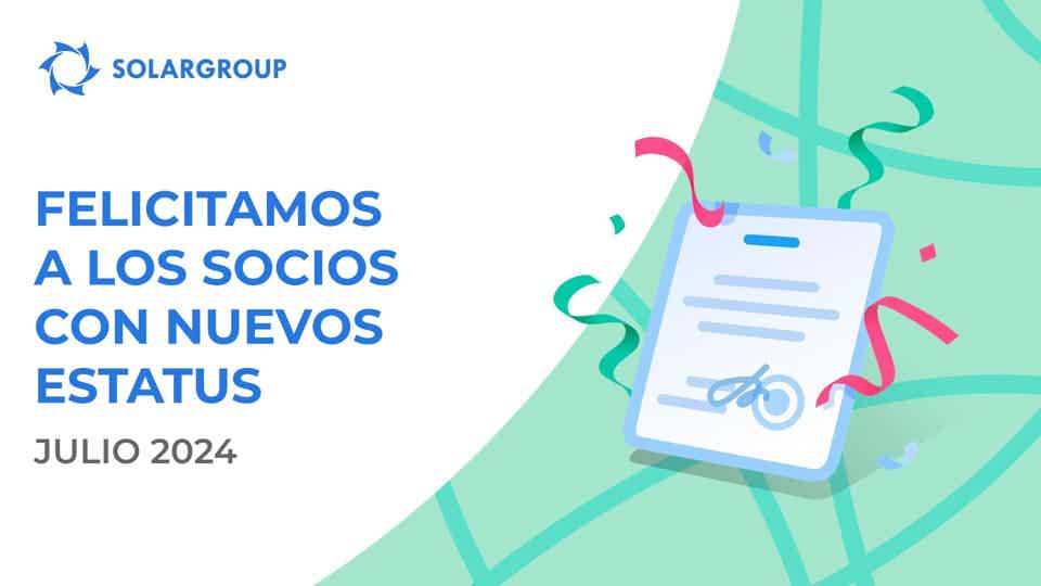 ¡Saludamos a los socios en sus nuevos estatus!👏