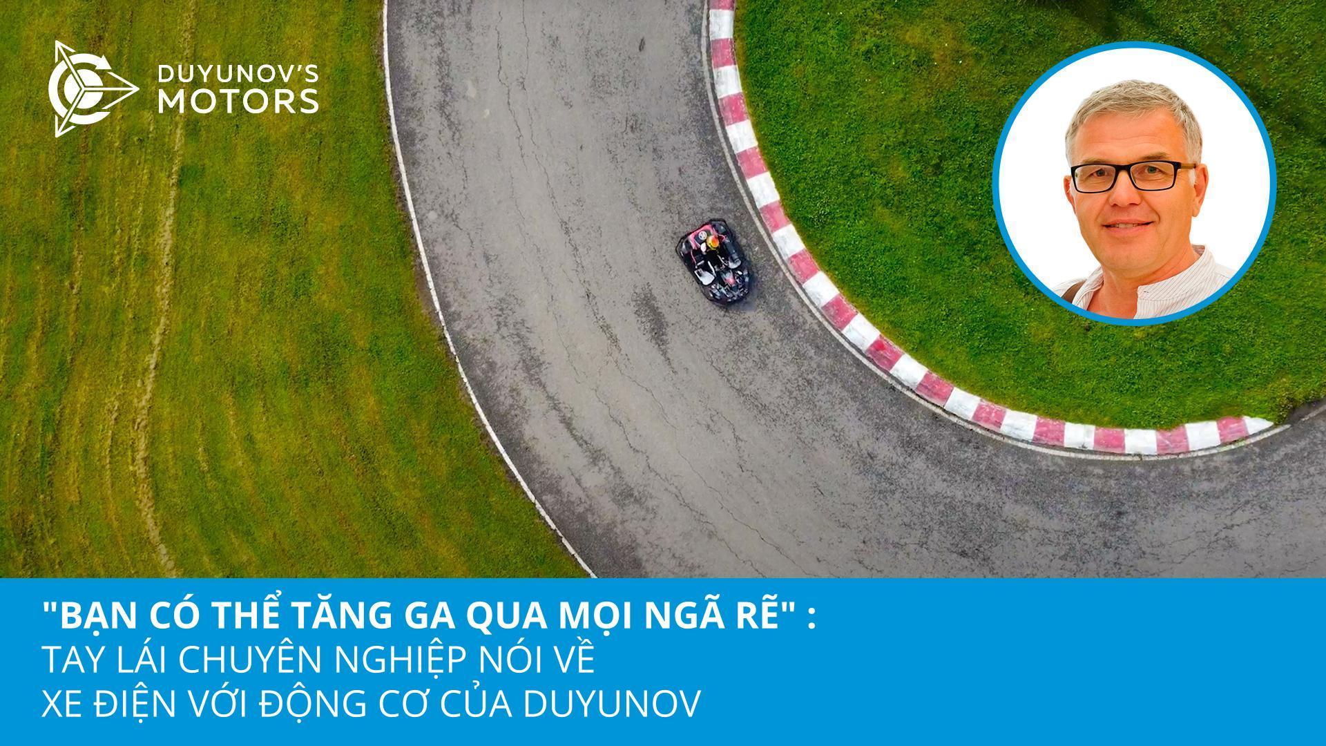 "Bạn có thể tăng ga hết mức ở bất kỳ ngã rẽ nào": tay lái chuyên nghiệp nói về xe kart chạy điện có động cơ của Duyunov