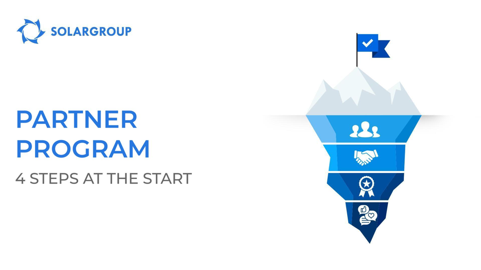 Partner program: 4 steps at the start