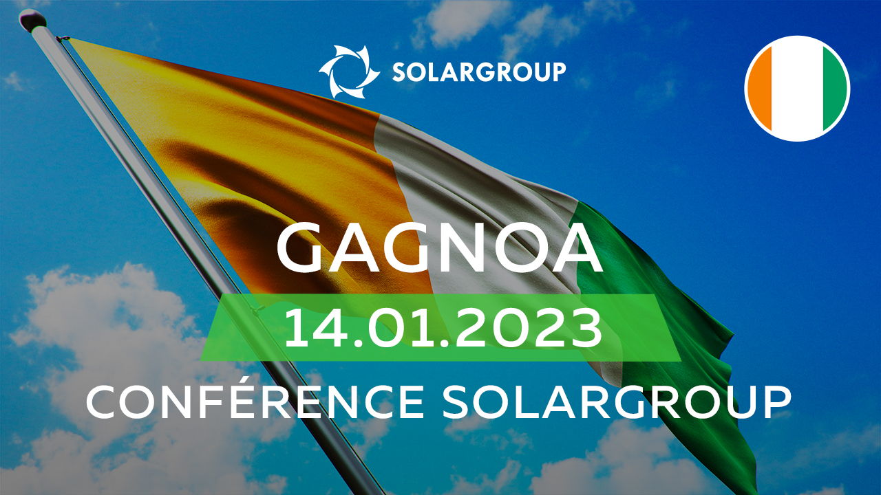 Conférence SOLARGROUP à Gagnoa en Côte d'Ivoire