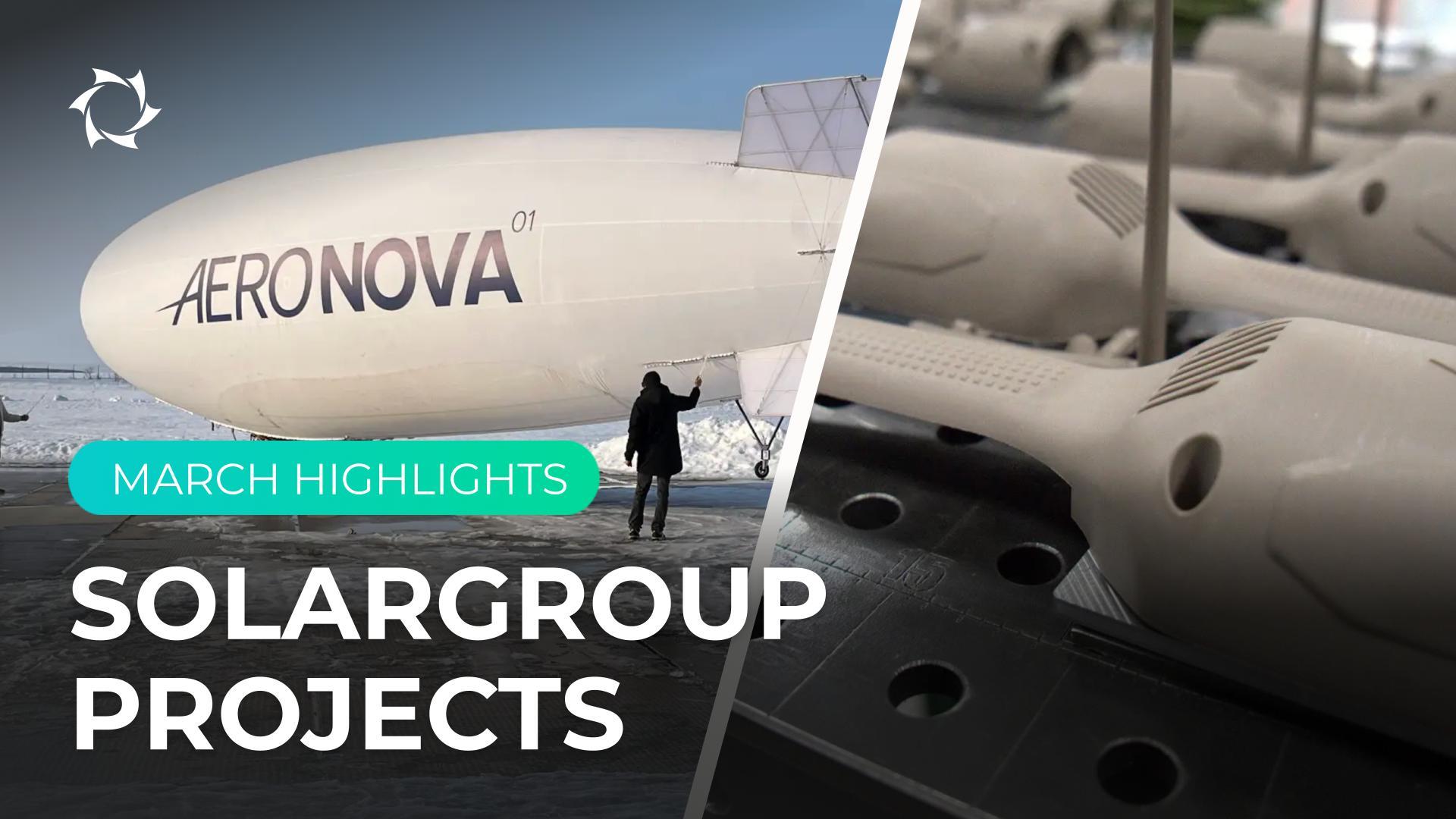 Acceleration of production and a government license: march in SOLARGROUP projects