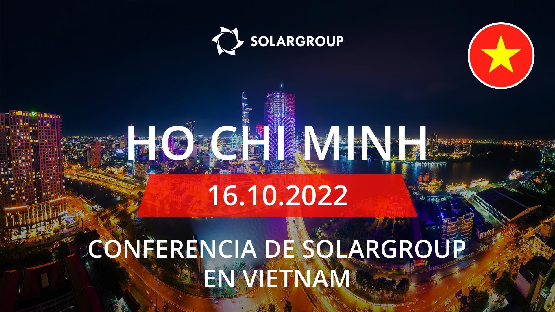 Conferencia de SOLARGROUP en Ho Chi Minh