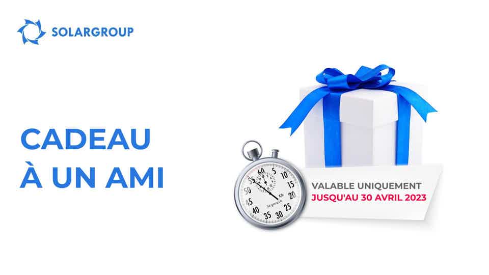 Désactivation de l'option "Cadeau à un ami"