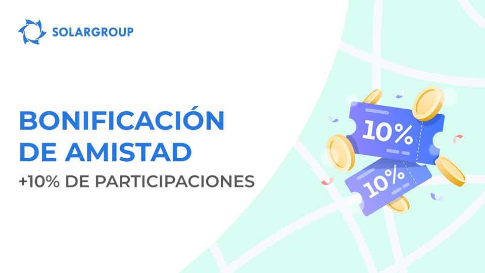 Cómo obtener participaciones de bonificación al comprar un paquete de inversión