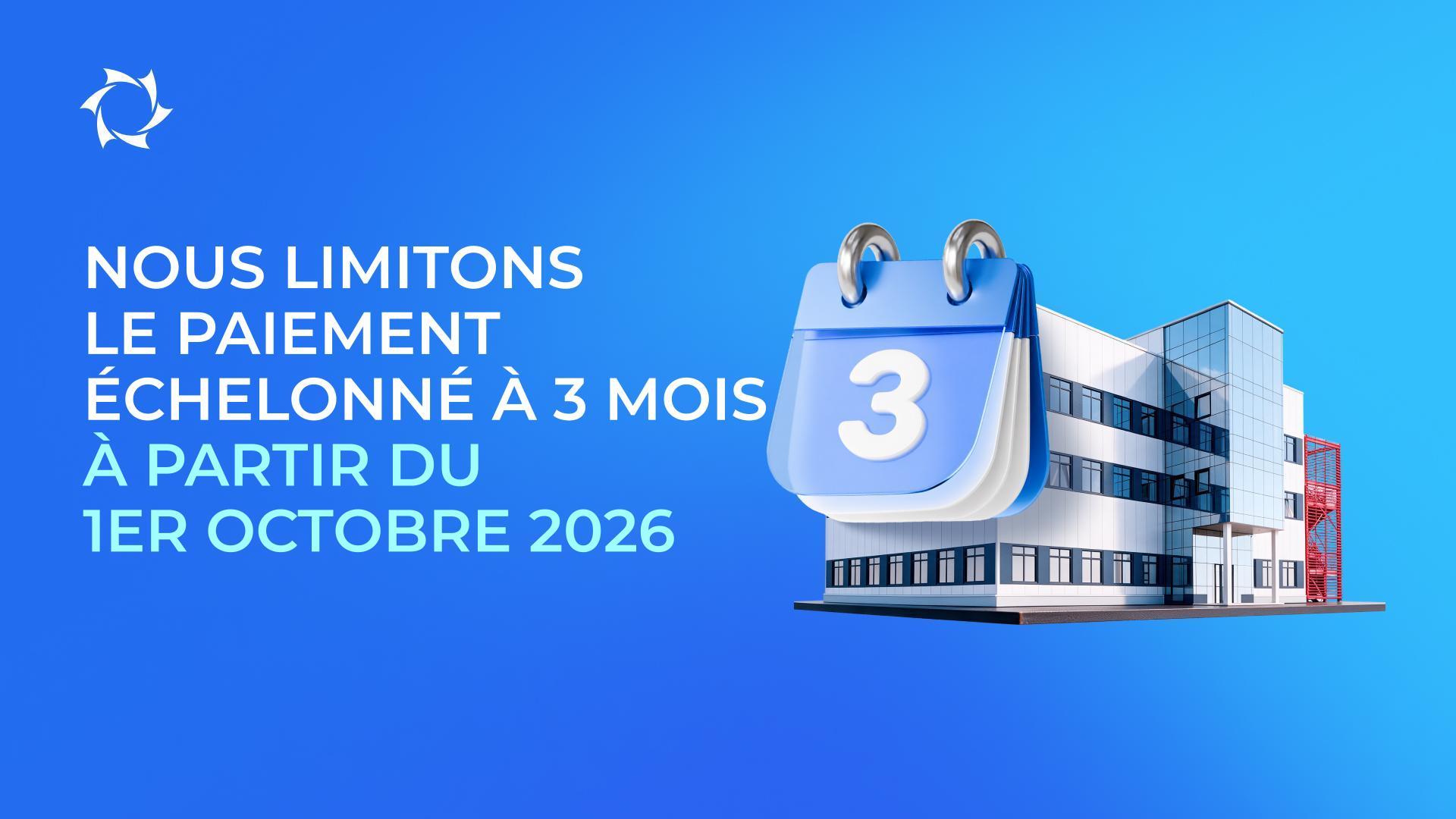 À partir du 1er octobre 2026, les conditions de paiement échelonné changent dans le projet des "Moteurs Duyunov"