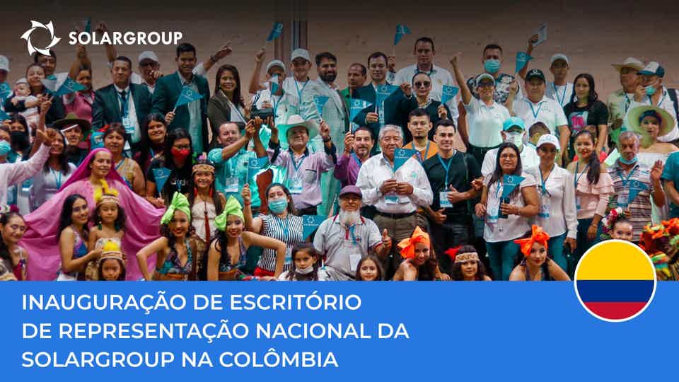 Inauguração de escritório de representação nacional da SOLARGROUP na Colômbia