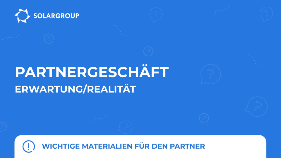 Welches Stereotyp über das Partnergeschäft kennen Sie schon? | Wichtige Materialien für den Partner