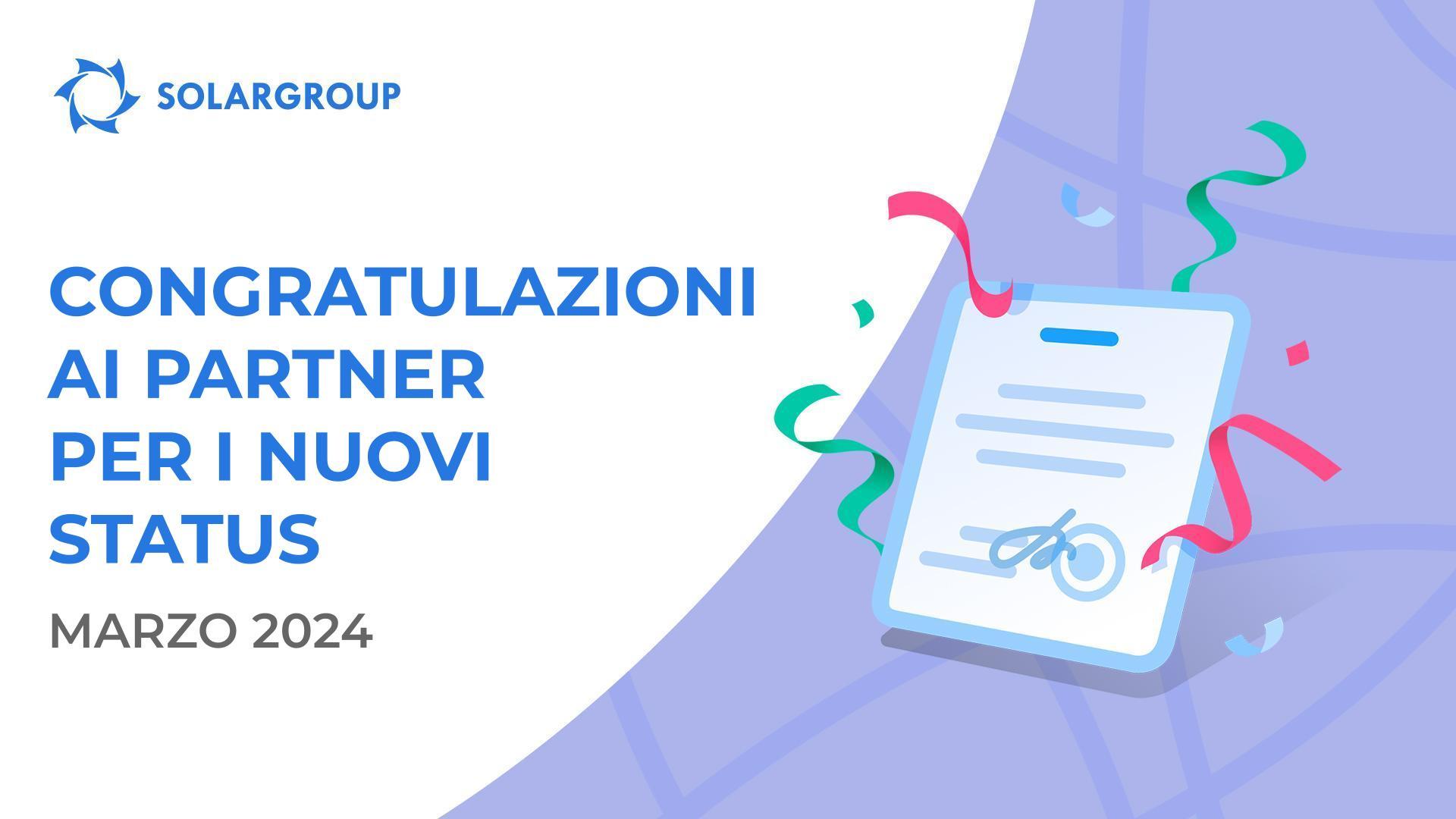 Congratulazioni ai partner per i nuovi status!👏