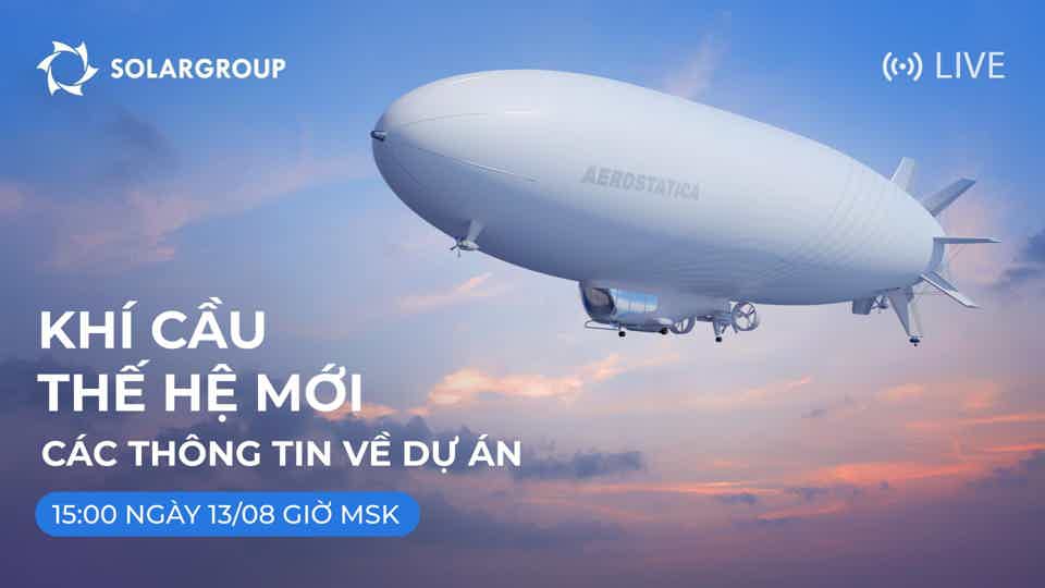 Truyền hình trực tiếp về dự án mới của SOLARGROUP