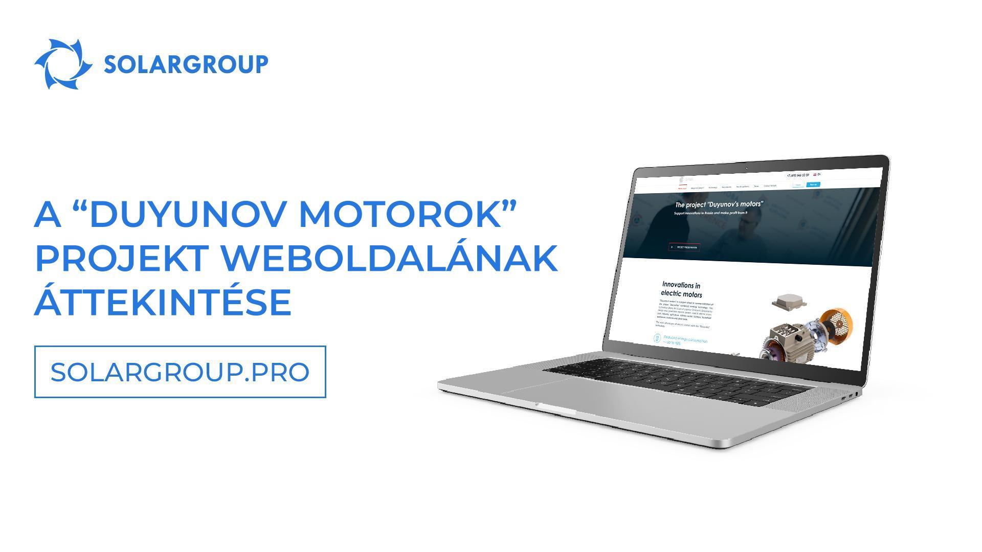A „Duyunov Motorok" projekt weboldalának hasznosságáról
