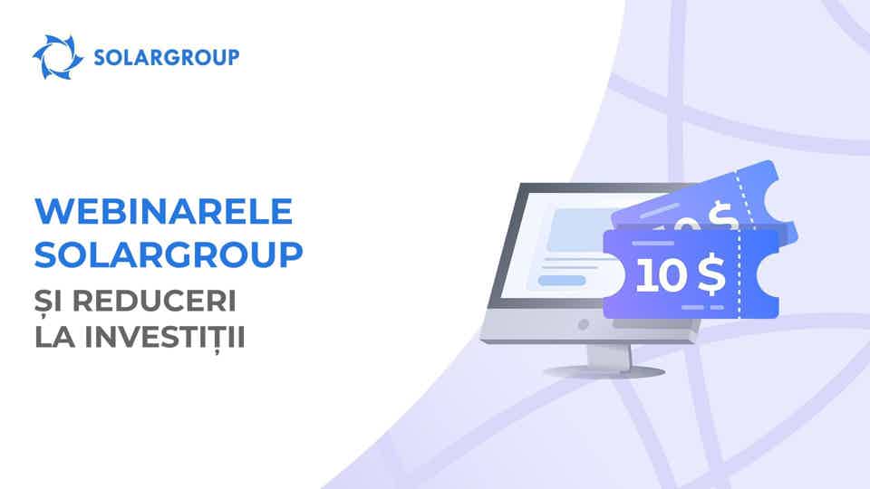 Participați la webinar și obțineți o reducere de 10 $ pentru cumpărarea sau mărirea unui pachet