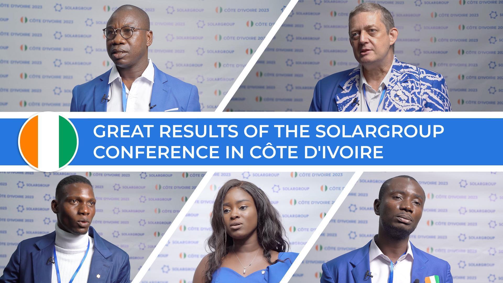 "The world must see the new "Slavyanka" based motors!" - feedback from the participants of the SOLARGROUP conference in Abidjan