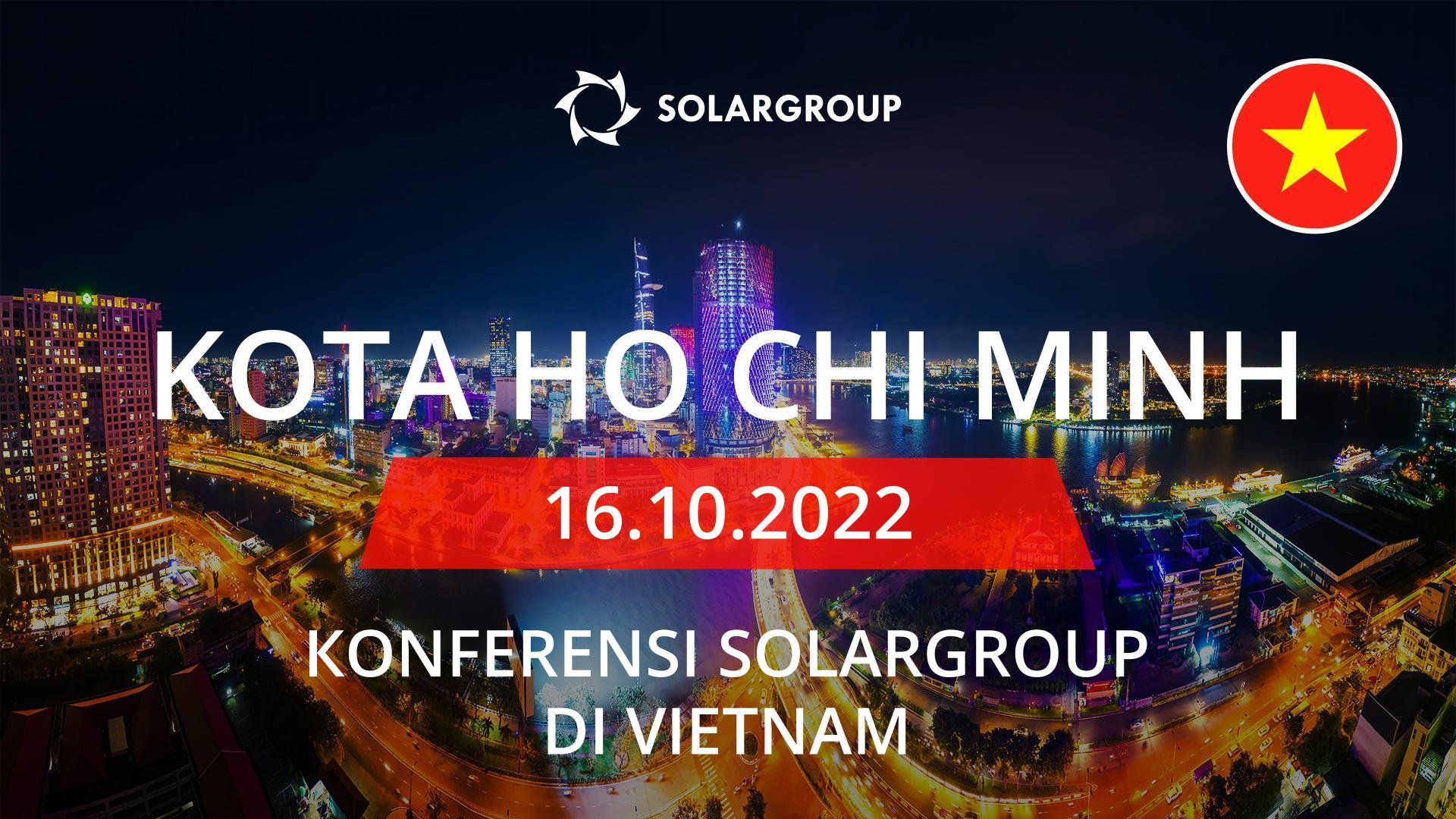 Konferensi SOLARGROUP di Kota Ho Chi Minh
