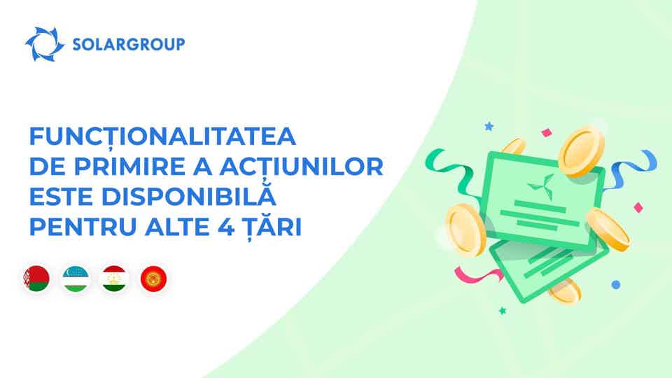 Oferim acces la funcționalitate pentru Belarus, Uzbekistan, Tadjikistan și Kyrgyzstan