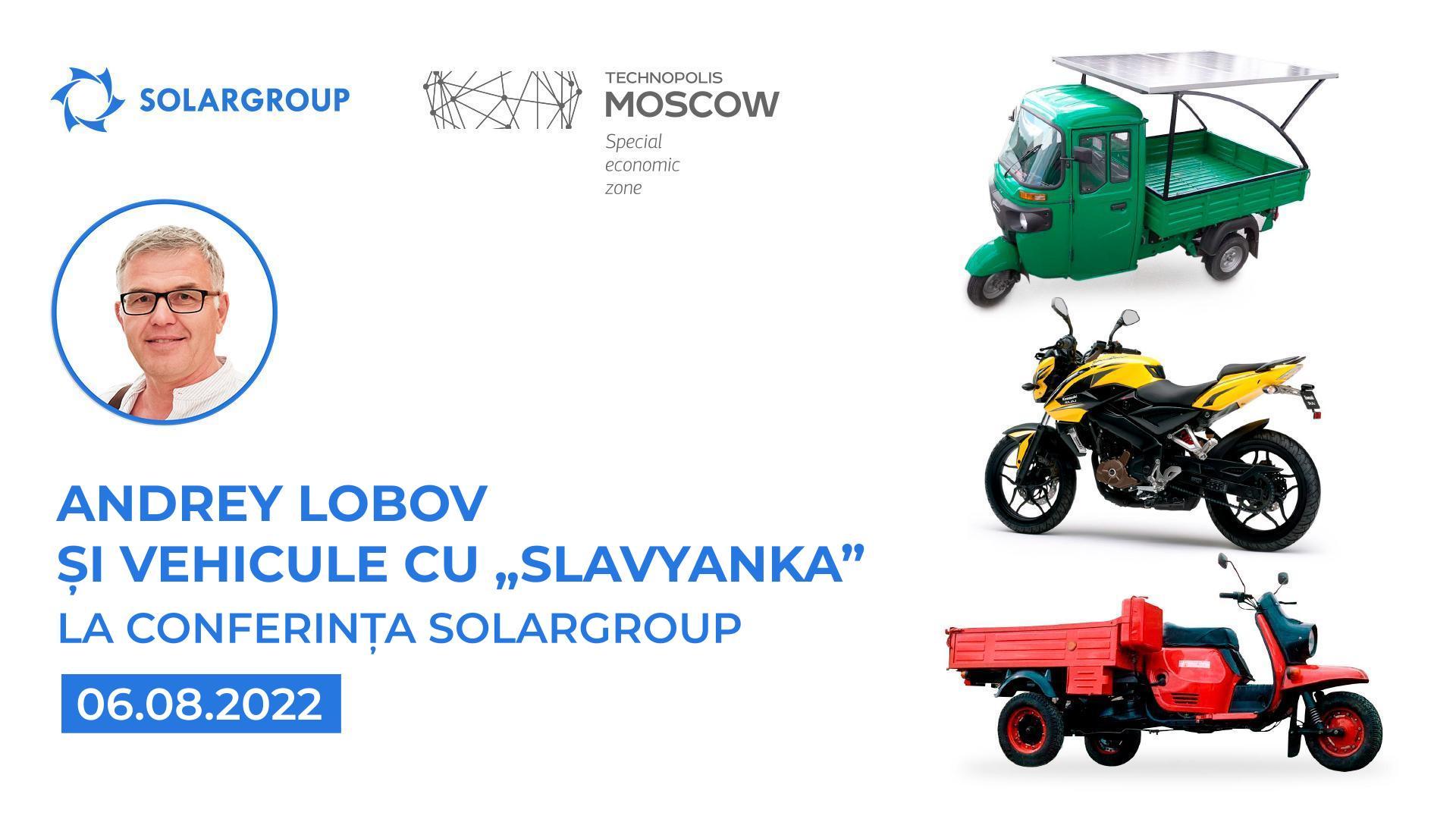 Andrey Lobov și showroom-ul vehiculelor cu „Slavyanka”