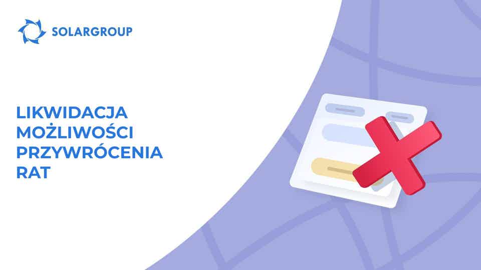 Kto nie będzie mógł przywrócić raty od 1 stycznia?