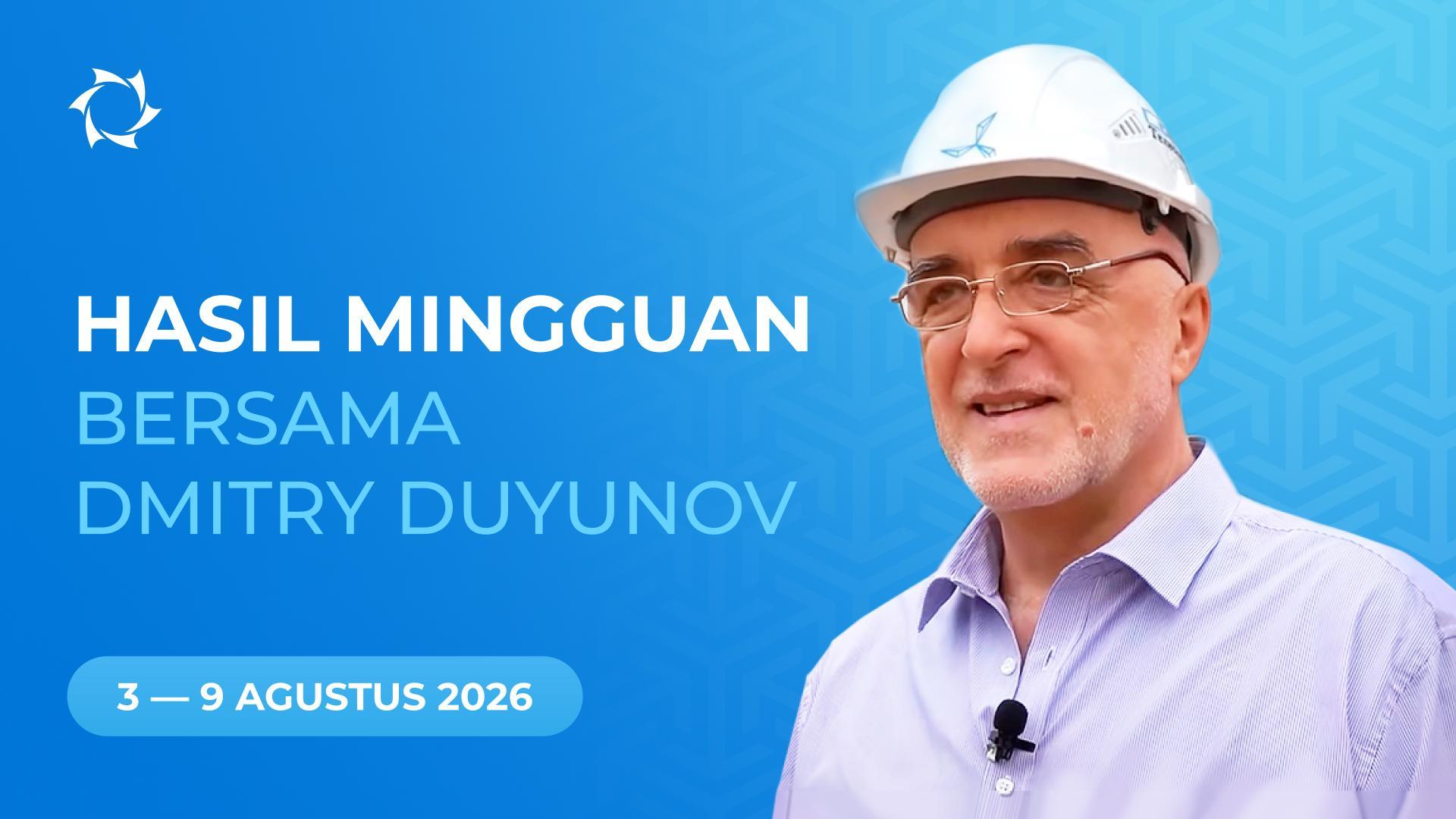 Ikhtisar mingguan dalam proyek "Motor Duyunov"