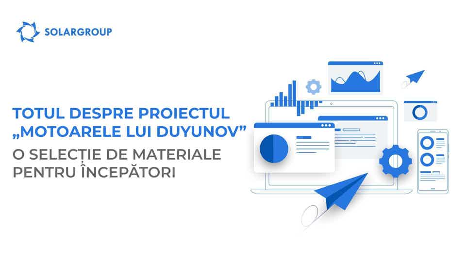 Totul despre proiectul „Motoarele lui Duyunov”: o selecție de materiale pentru începători