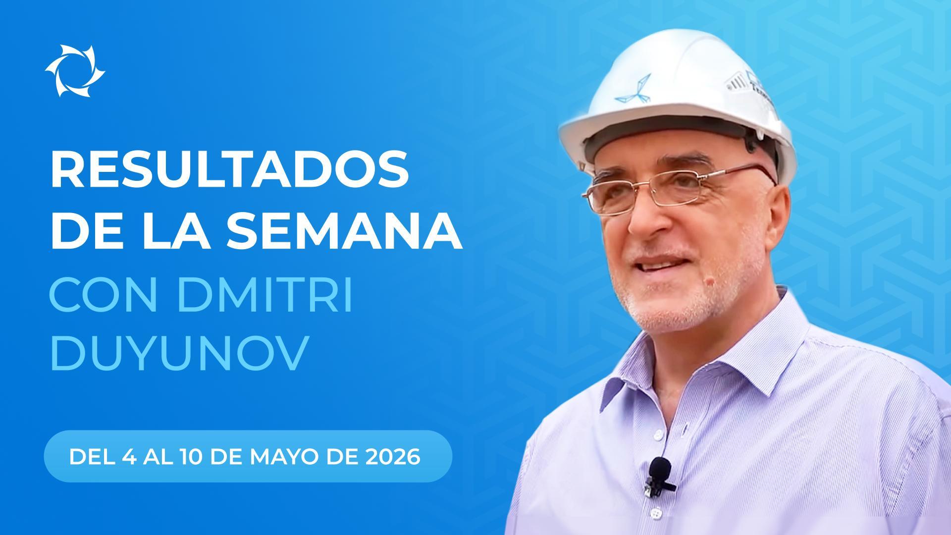 Resultados de la semana en el proyecto «Motores Duyunov»