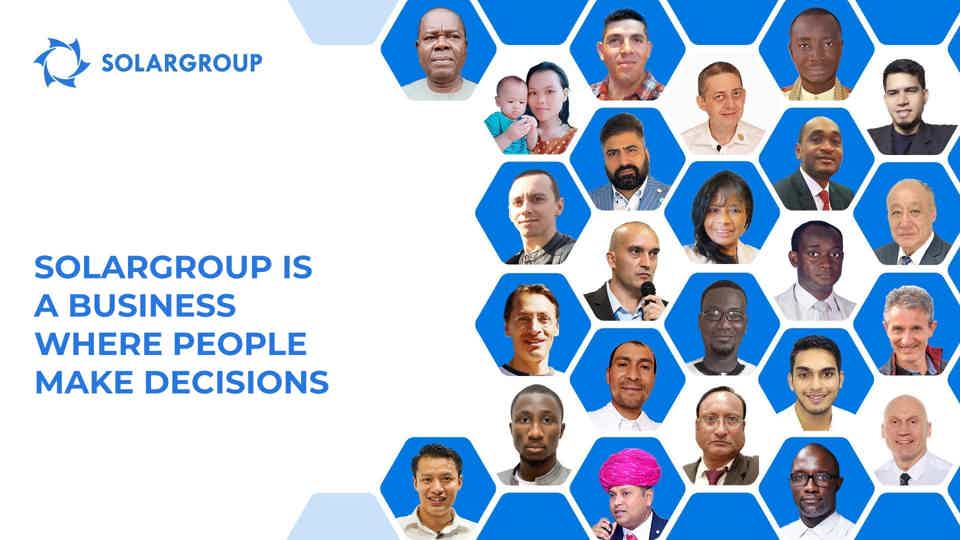 SOLARGROUP is a business where people make decisions