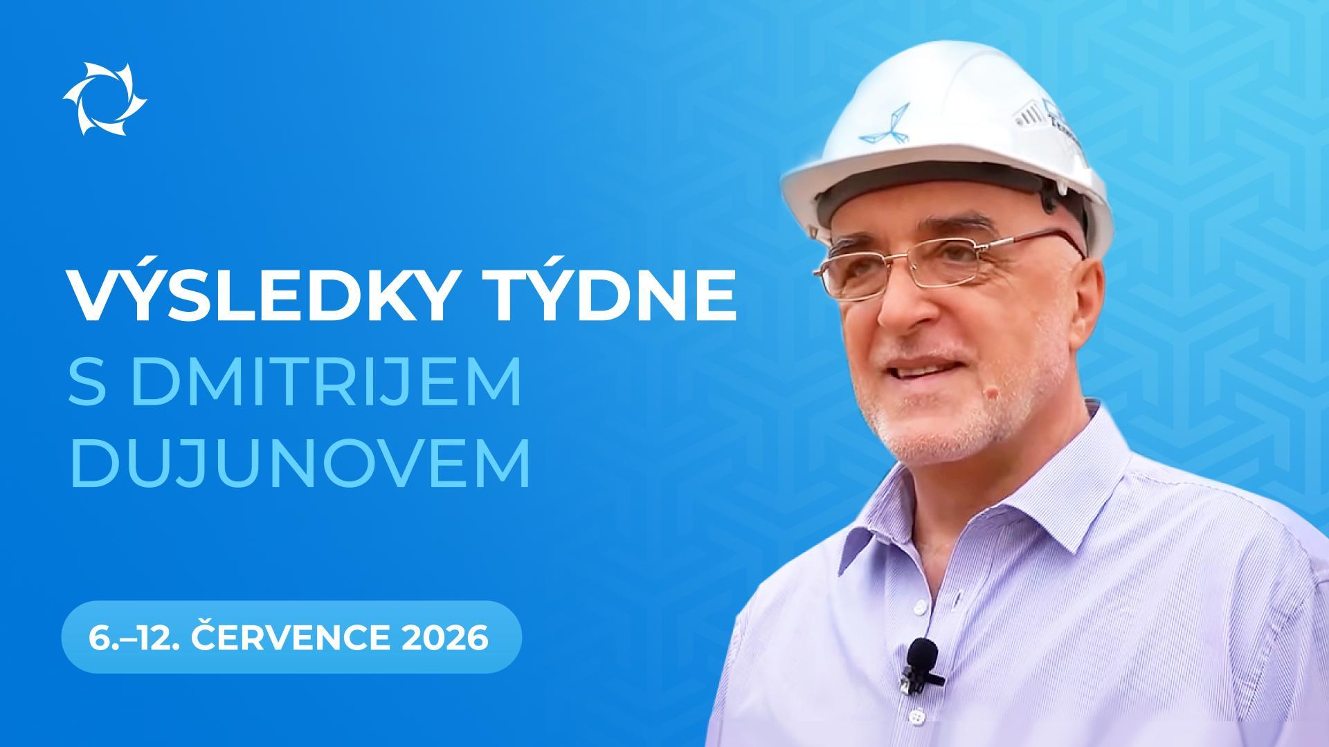 Souhrn týdne v projektu „Motory Dujunova“