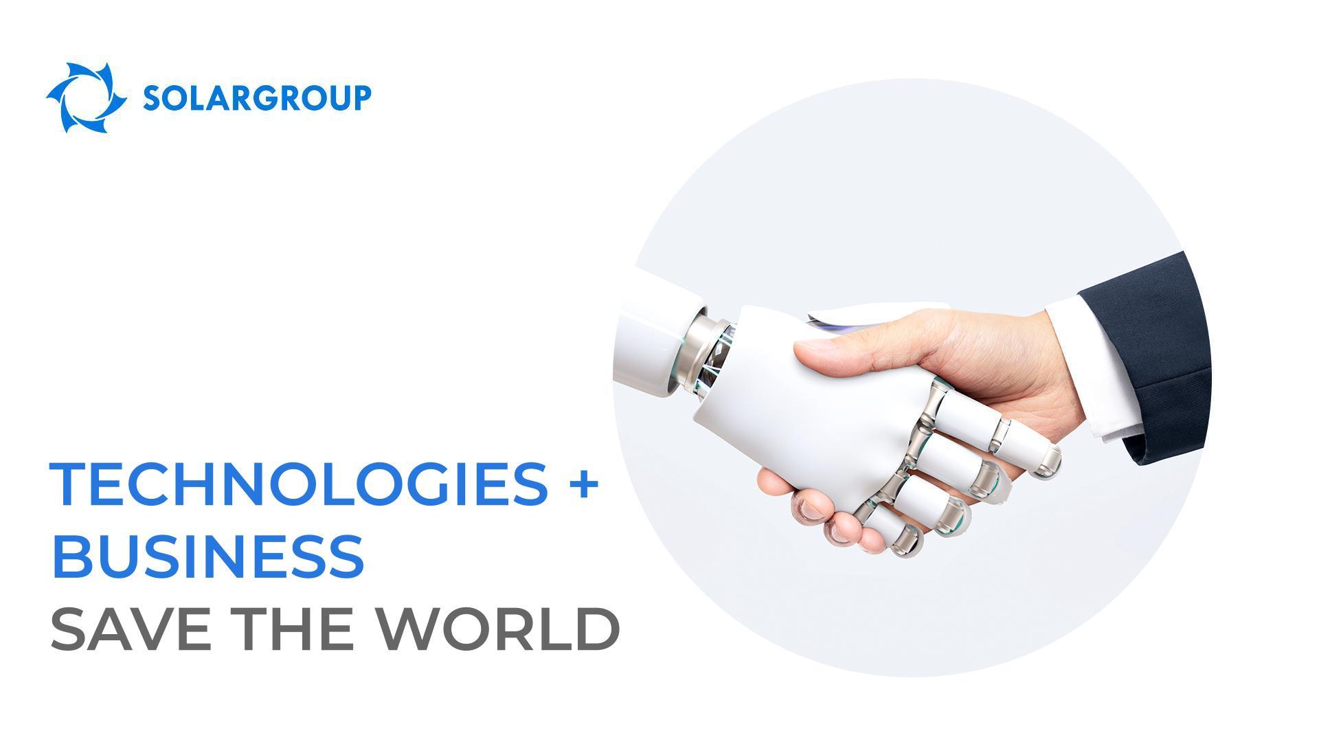 Technologies + business save the world